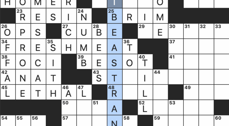 Rex Parker Does The NYT Crossword Puzzle Fatty Tuna In Japanese Cuisine FRI 11 26 21 Yaga Folklore Villain Bucky In Comic Strip Get Fuzzy TV Character Who Said I