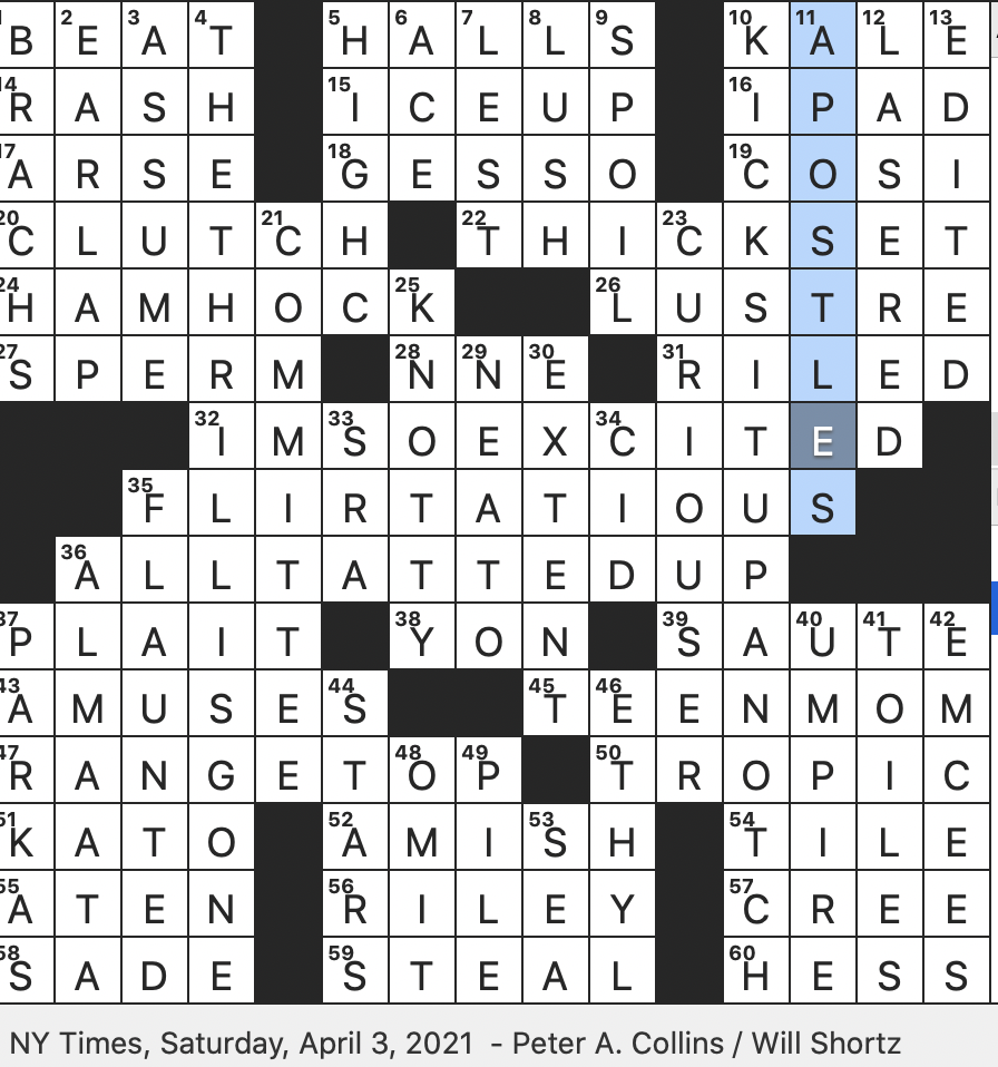 massenet opera crossword