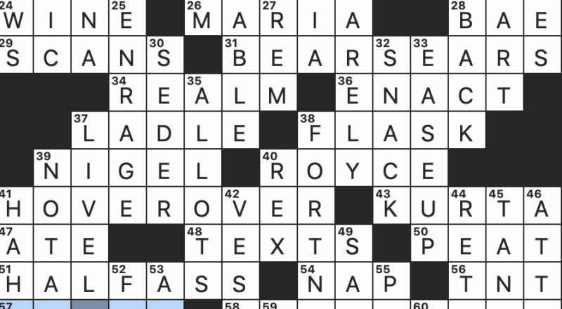 Rex Parker Does The NYT Crossword Puzzle Loose Collarless Shirt Popular In India MON 5 2 22 Indigenous Reclamation Movement Utah National Monument Called Shash Jaa In Navajo