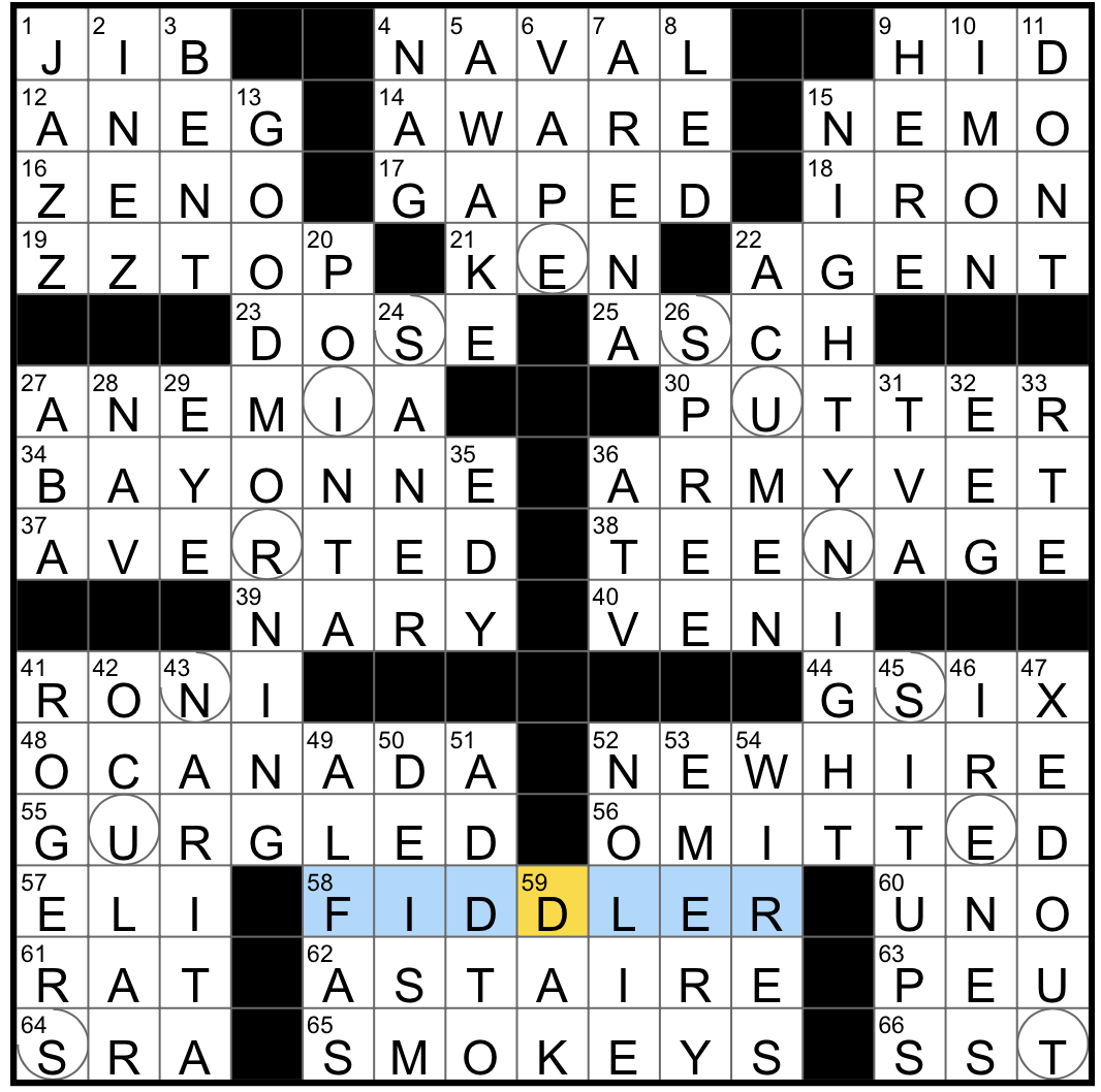 fake account nyt crossword