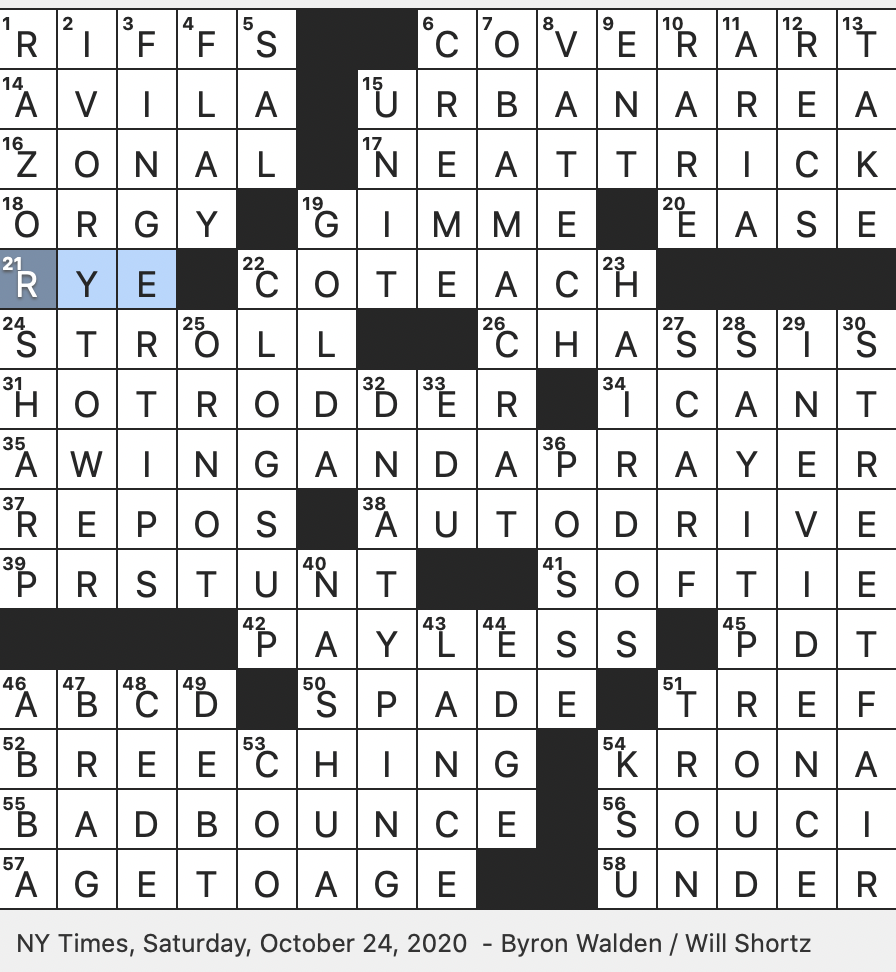 Rex Parker Does The NYT Crossword Puzzle New Hampshire s Gate City SAT 10 24 20 Engage In Rodomontade HAL s Earthbound Twin In 2010 Odyssey Two Muralla De Spanish Landmark 