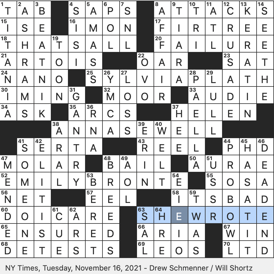 Rex Parker Does The NYT Crossword Puzzle Overhead Support For Interstate Signs TUE 11 16 21 Protein In Horns And Hair El Nickname For Mexican National Soccer Team