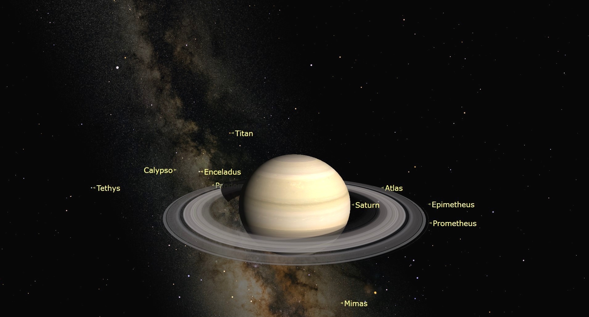 Saturn s Moons How Many Are There And What Are They Called Space