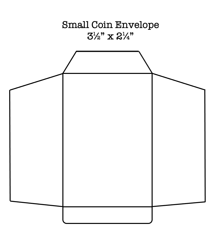 envelope template printable pdf