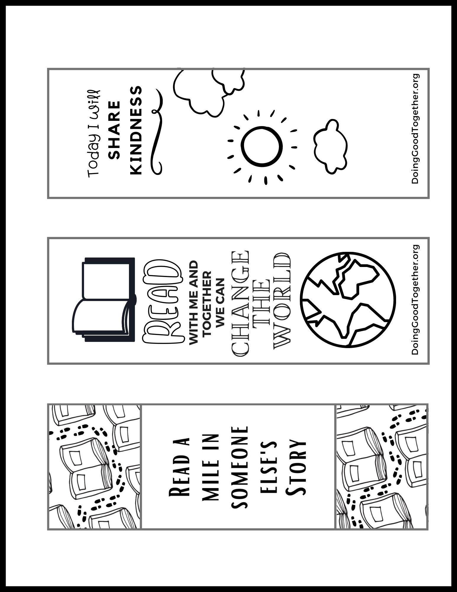 Share Bookmark Kindness Doing Good Together 