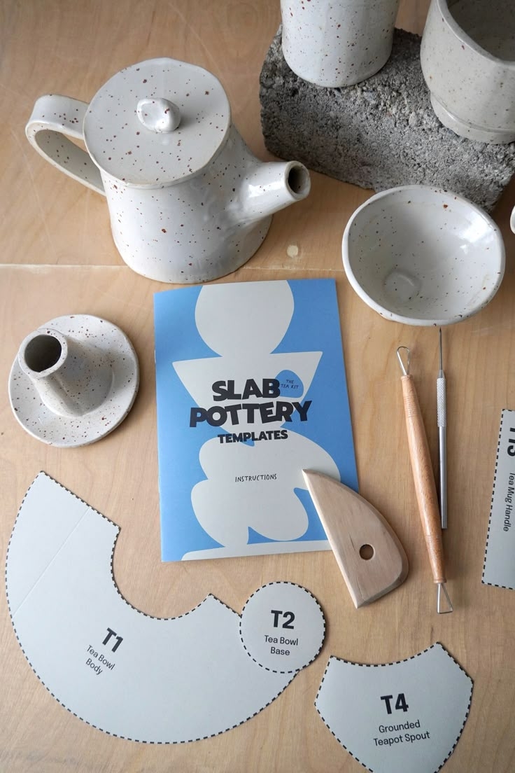 Slab Pottery Template Kit 