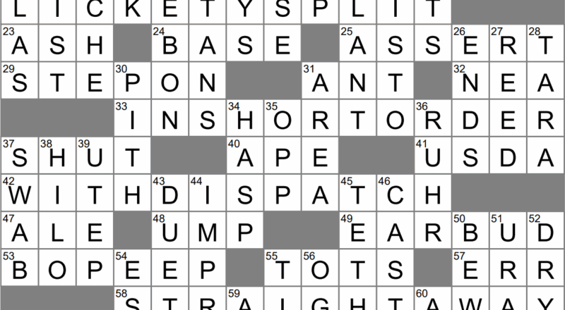 Slim necked Swimmers Crossword Clue Archives LAXCrossword