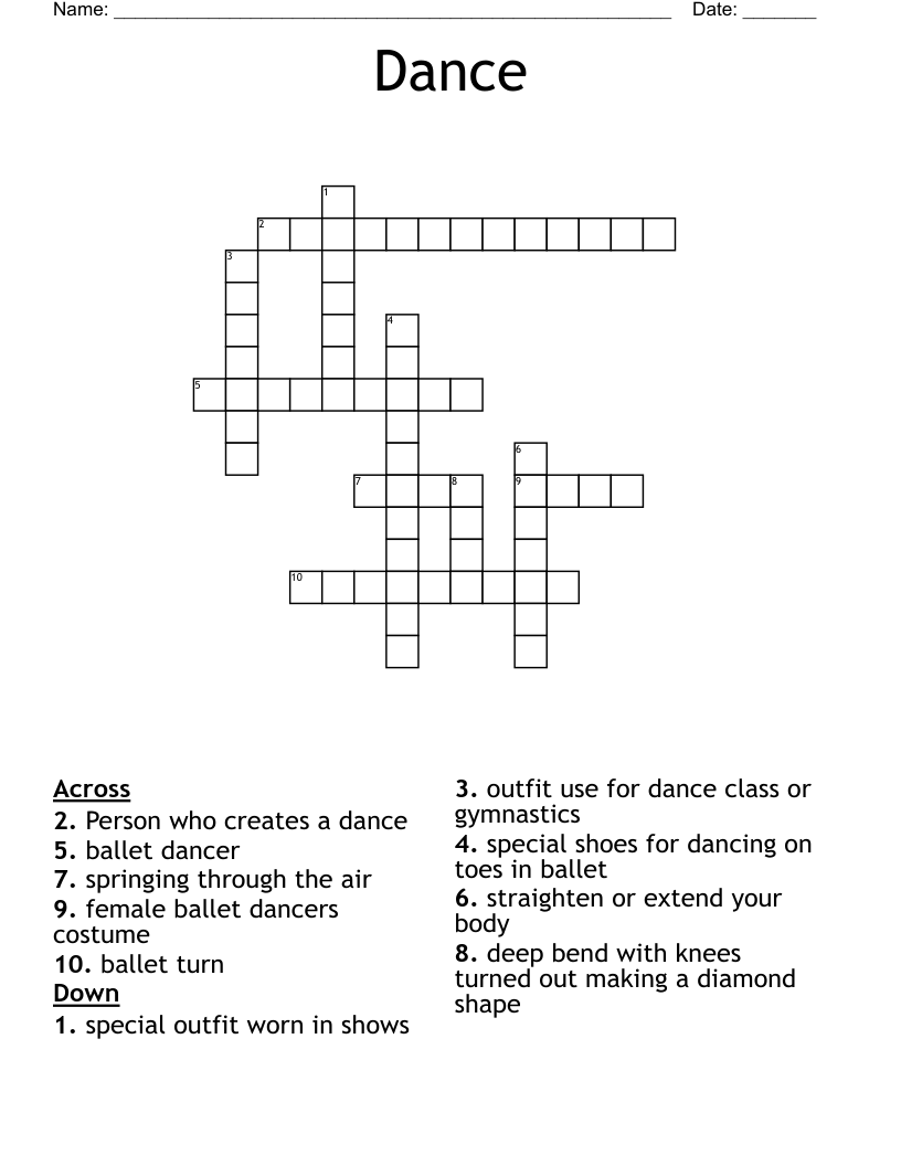 Slow Spanish Dance Crossword Clue