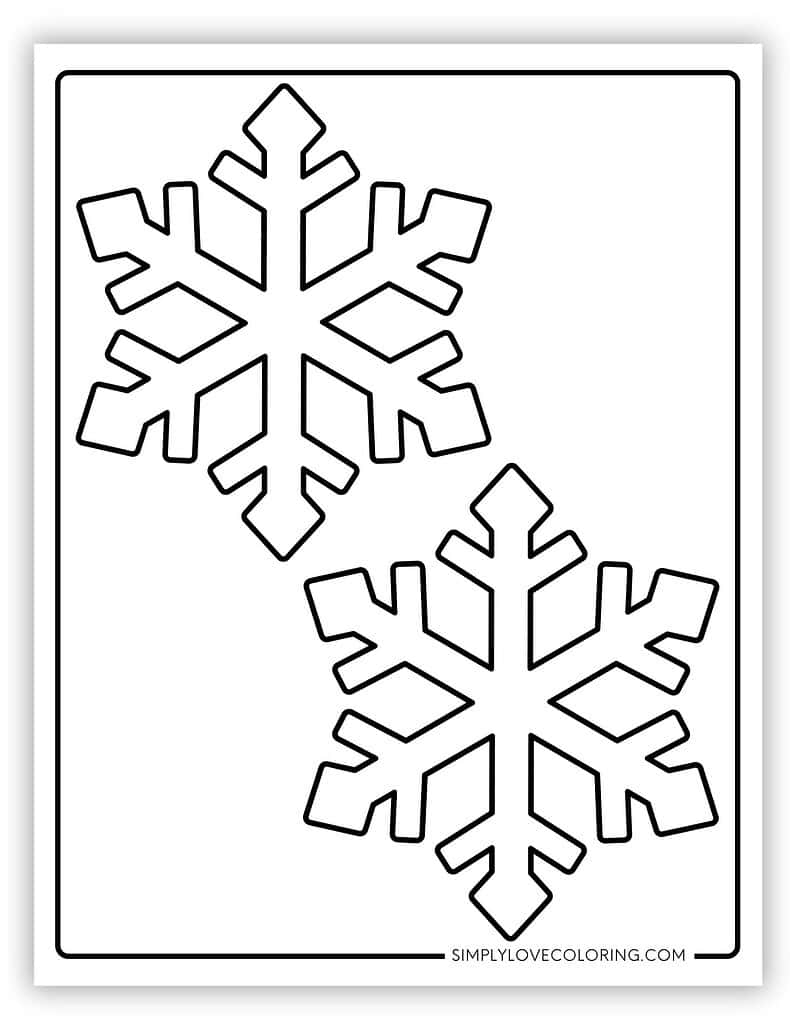 Snowflake Templates Free PDF Printables Simply Love Coloring Snowflake Templates Free PDF Printables Simply Love Coloring