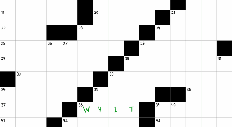 Speck NYT Crossword Clue November 30 2024