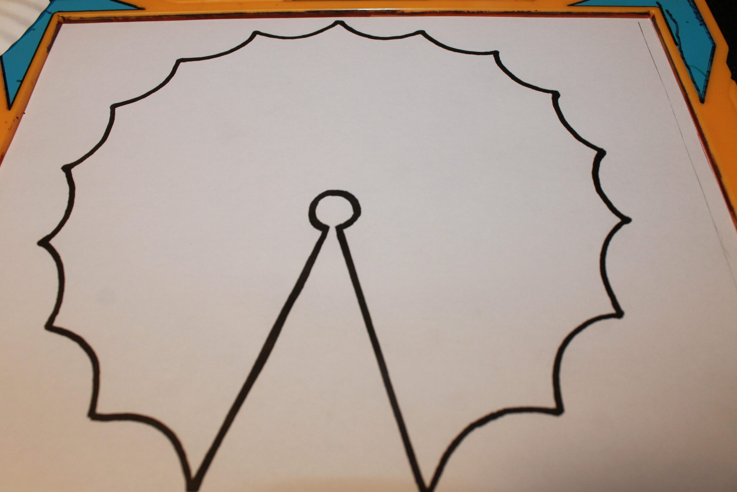 Spring Umbrella Craft With Printable The Pinterested Parent