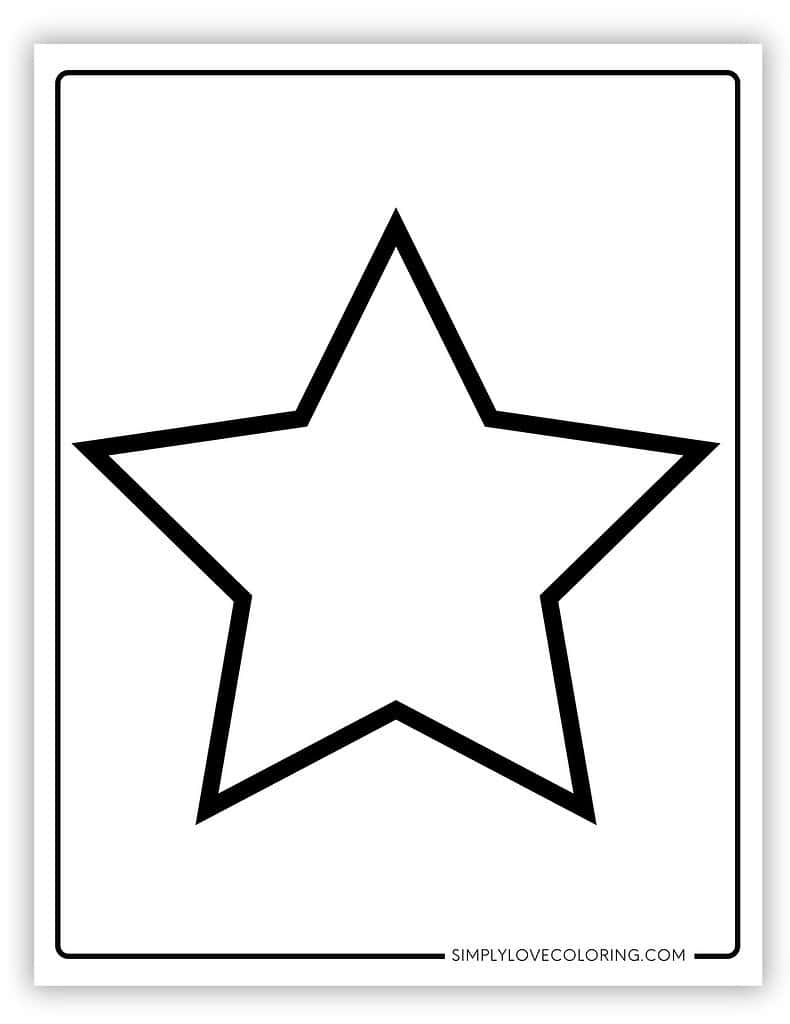 star templates printable