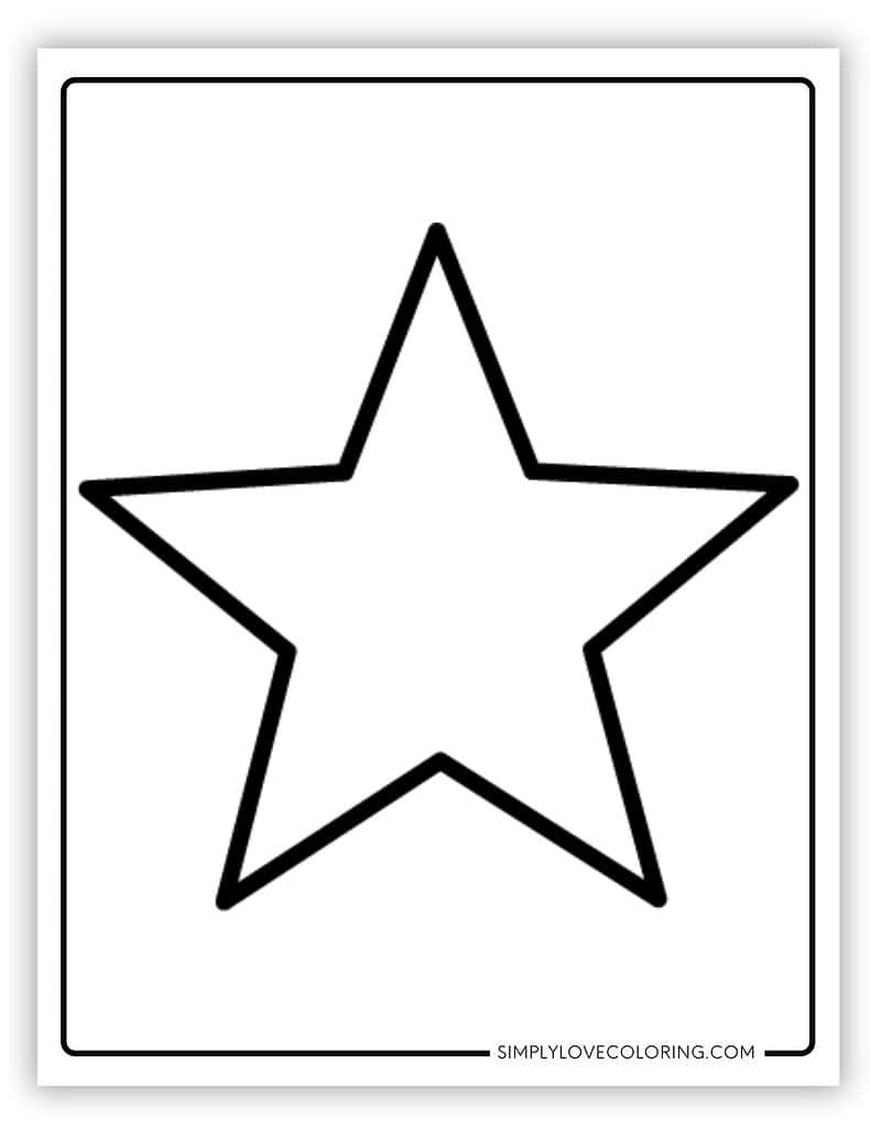 Star Templates Free PDF Printables Simply Love Coloring Star Templates Free PDF Printables Simply Love Coloring