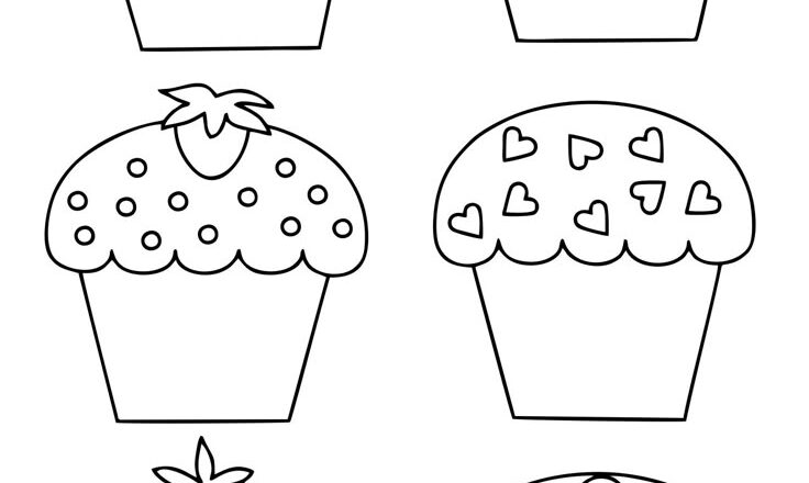 Template Cupcake 11 Free PDF Printables Printablee