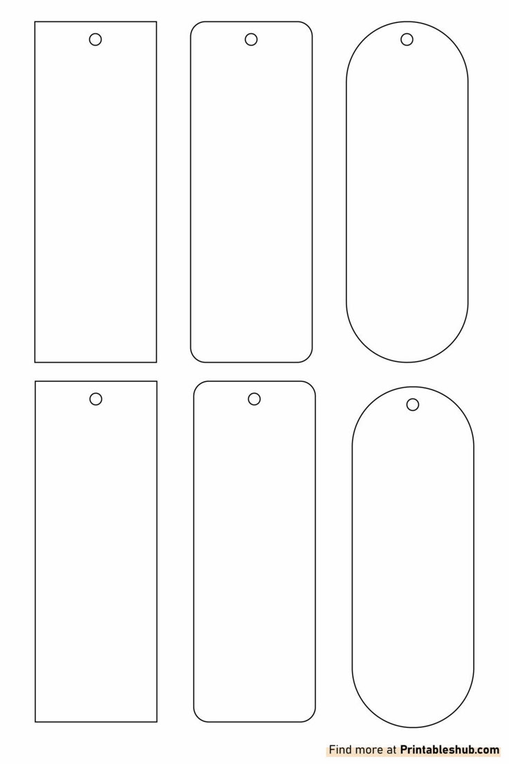 Template Word Free Bookmark Templates Free Printable Bookmarks To Color And Personlize Free Bookmark Templates Printable