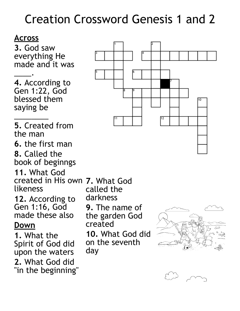 The Beginners Bible Crossword WordMint