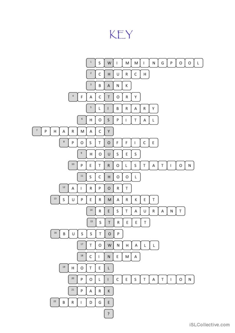 words to live by crossword