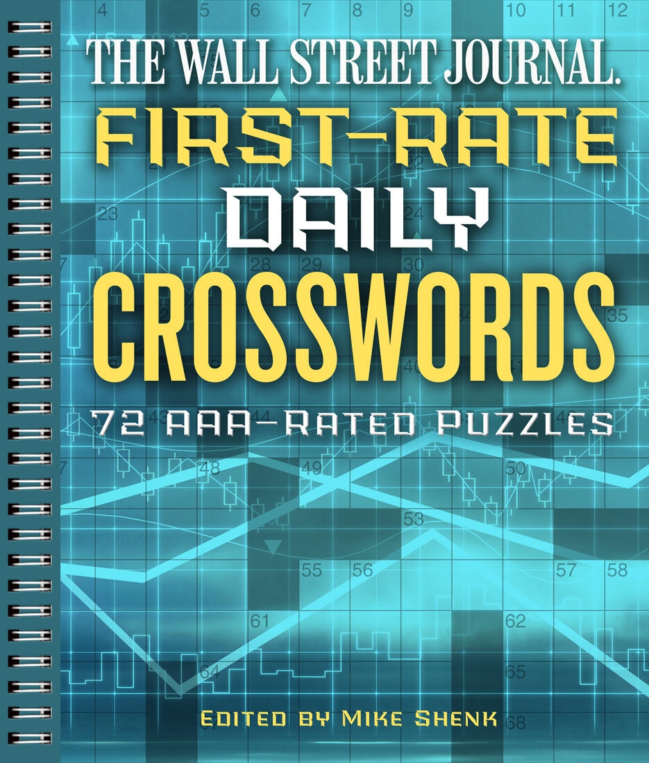 The Wall Street Journal First Rate Daily Crosswords By Mike Shenk Hachette Book Group