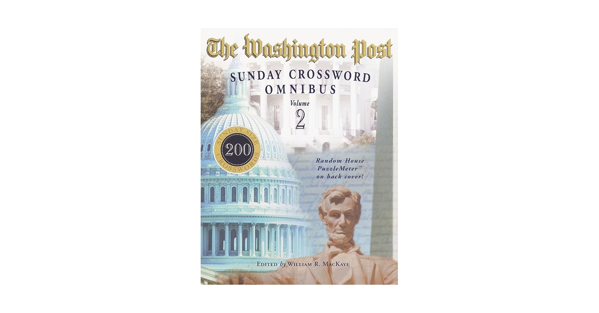 The Washington Post Sunday Crossword Omnibus Volume 2 Mackaye William R 9780812934410 Amazon Books The Washington Post Sunday Crossword Omnibus Volume 2 Mackaye William R 9780812934410 Amazon Books