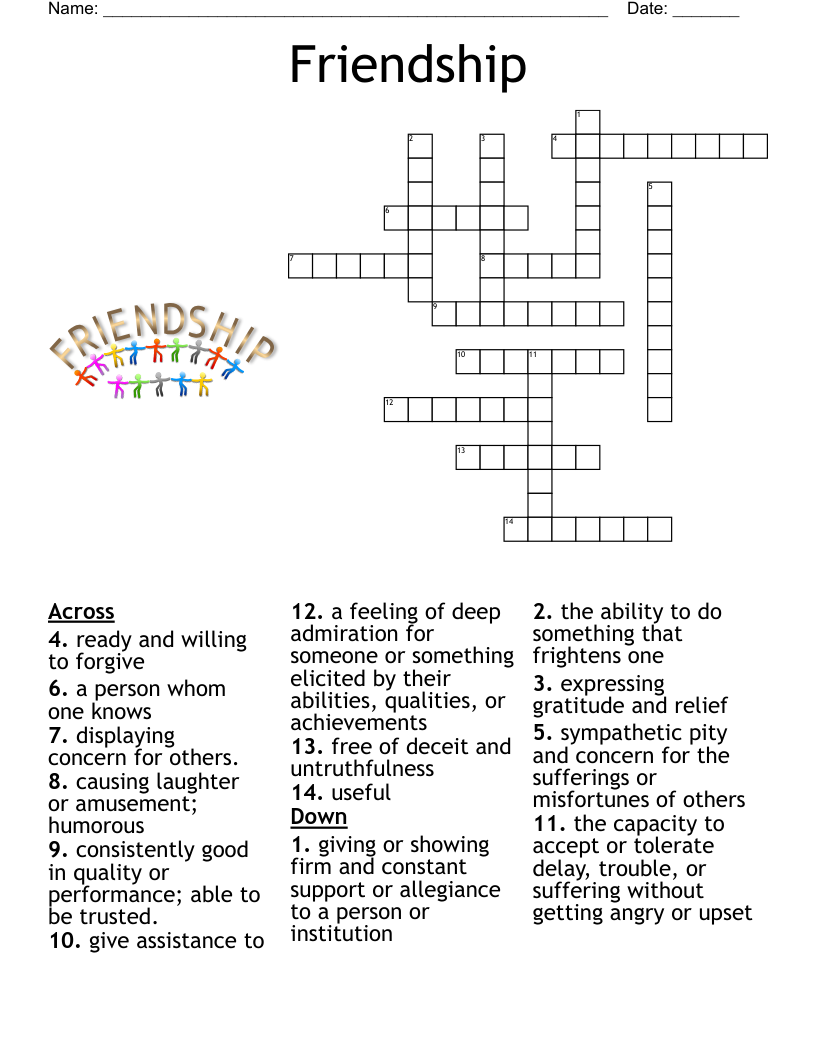 Tolerance Crossword WordMint