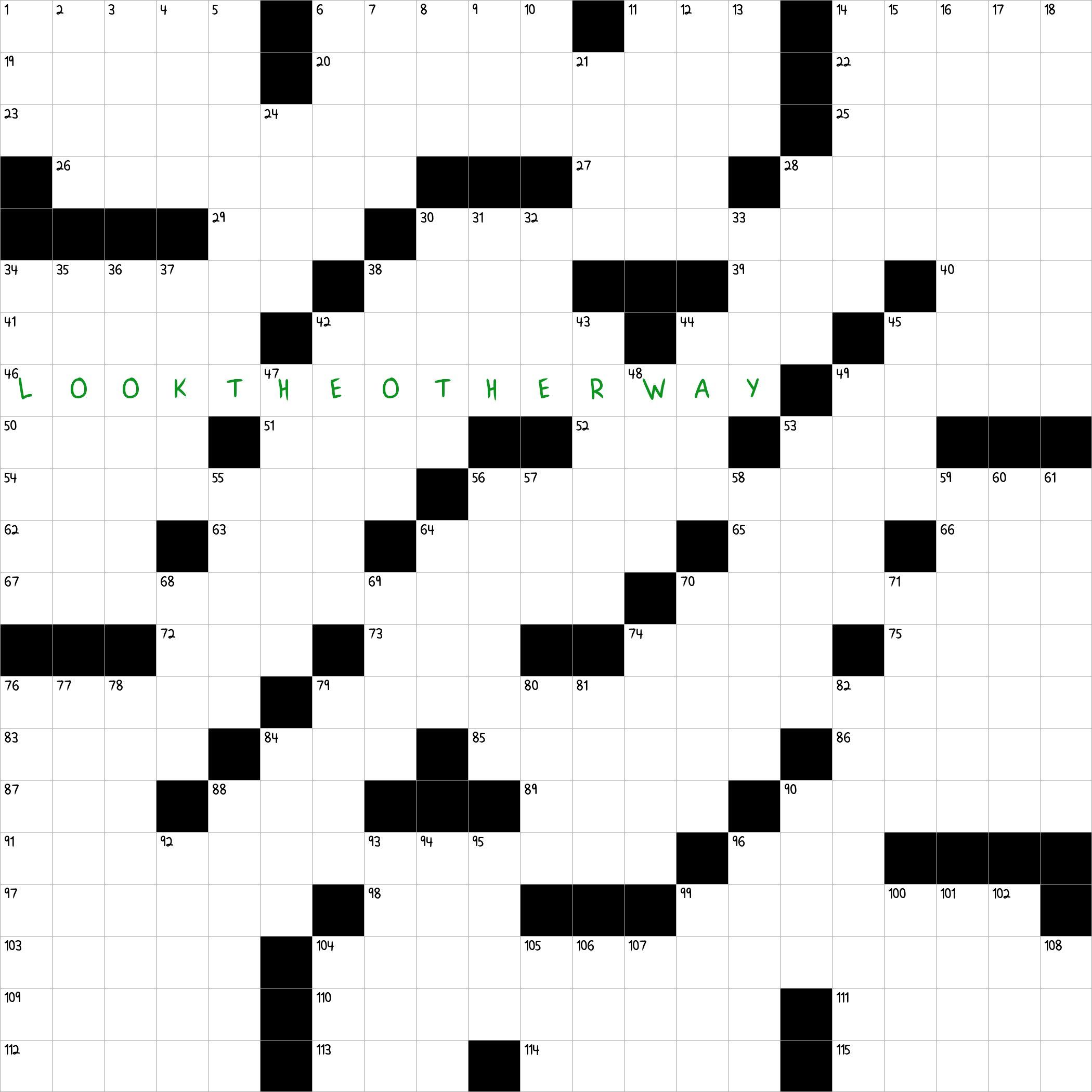 Tolerate Misbehavior Or What s Found In 56 Across NYT Crossword Clue February 23 2025