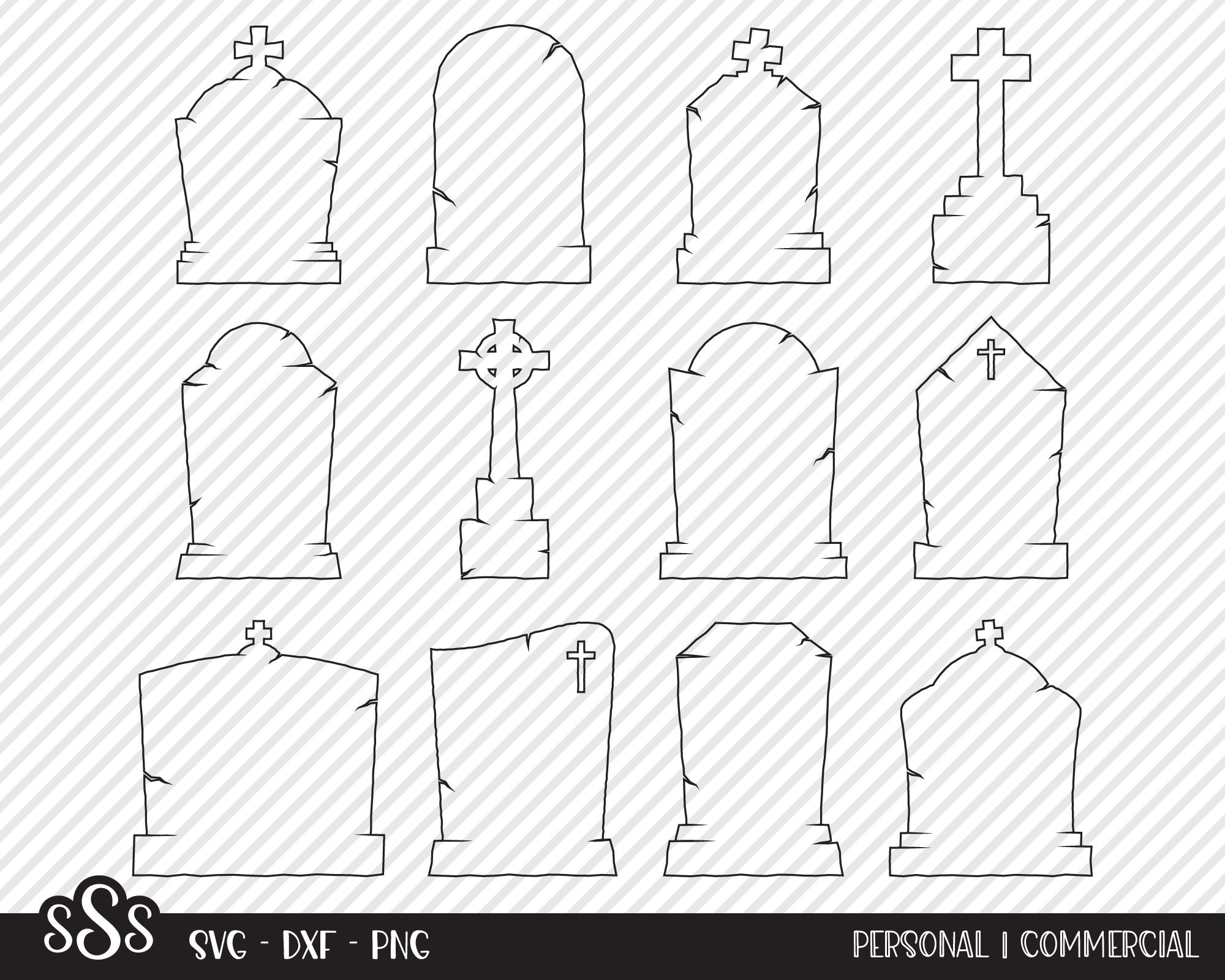 Tombstone Bundle SVG Cut File Halloween Shirt Design Graveyard Rip Gravestone Haunted House Decor Outline Cricut Silhouette DXF PNG Etsy Tombstone Bundle SVG Cut File Halloween Shirt Design Graveyard Rip Gravestone Haunted House Decor Outline Cricut Silhouette DXF PNG Etsy