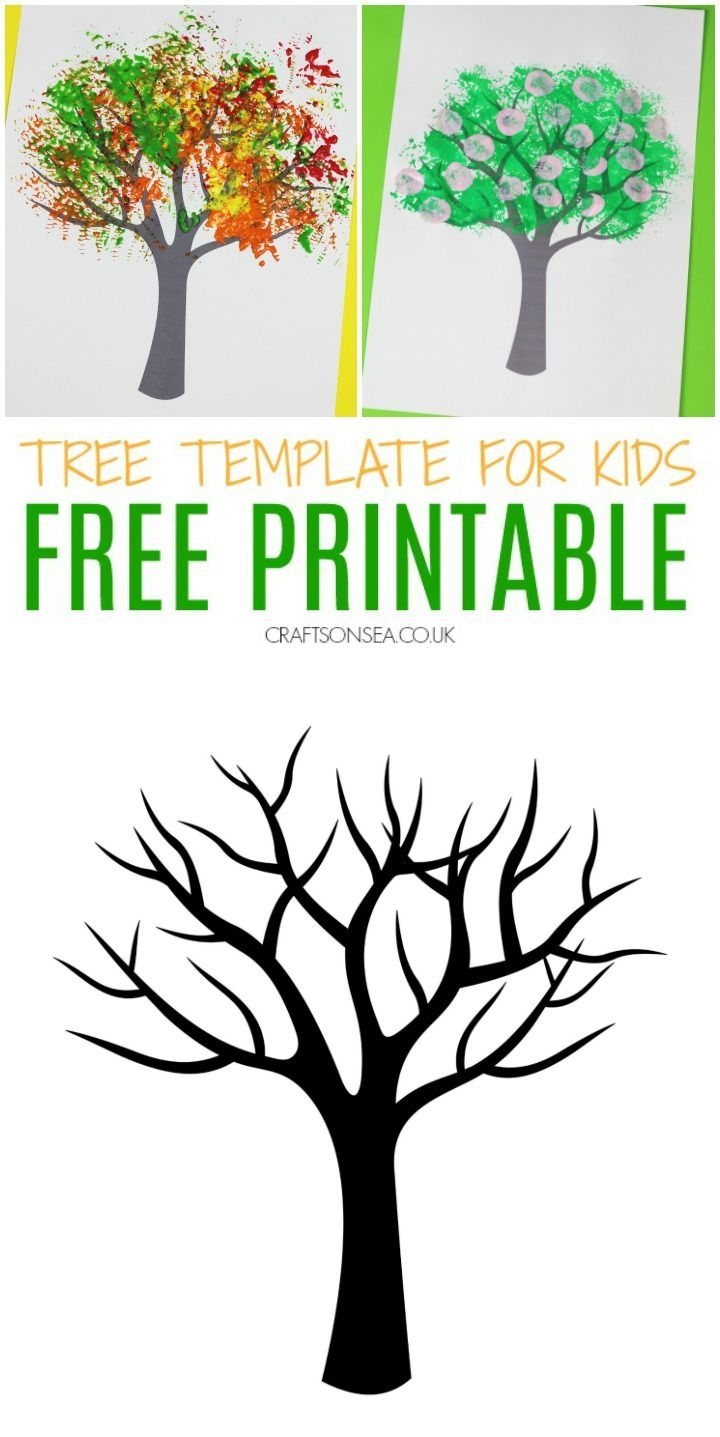free tree printable template