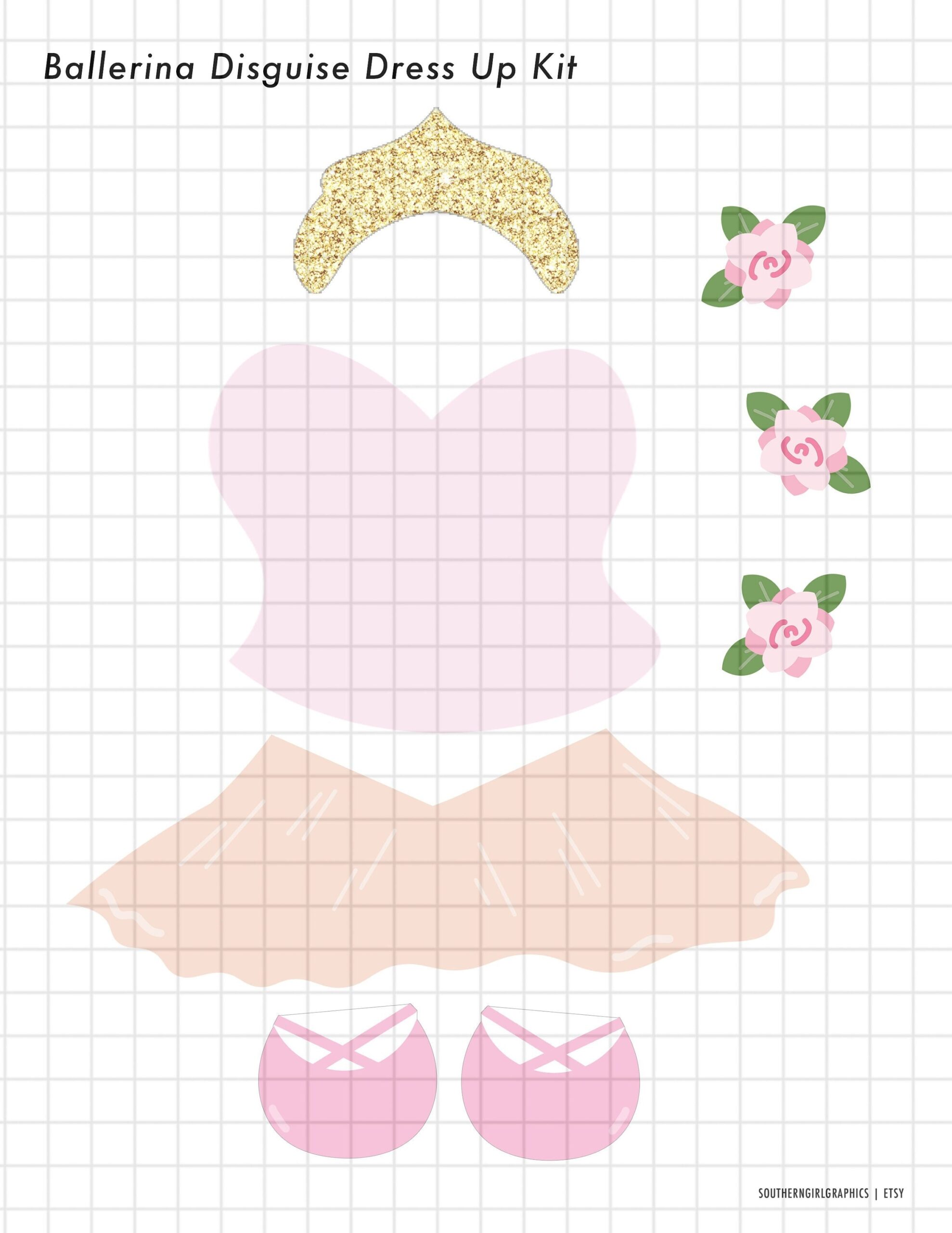 Turkey Disguise Printable Ballerina Turkey Ballerina Disguise Ballerina Clip Art Ballerina Clothes Tutu Roses Ballet Slippers Etsy