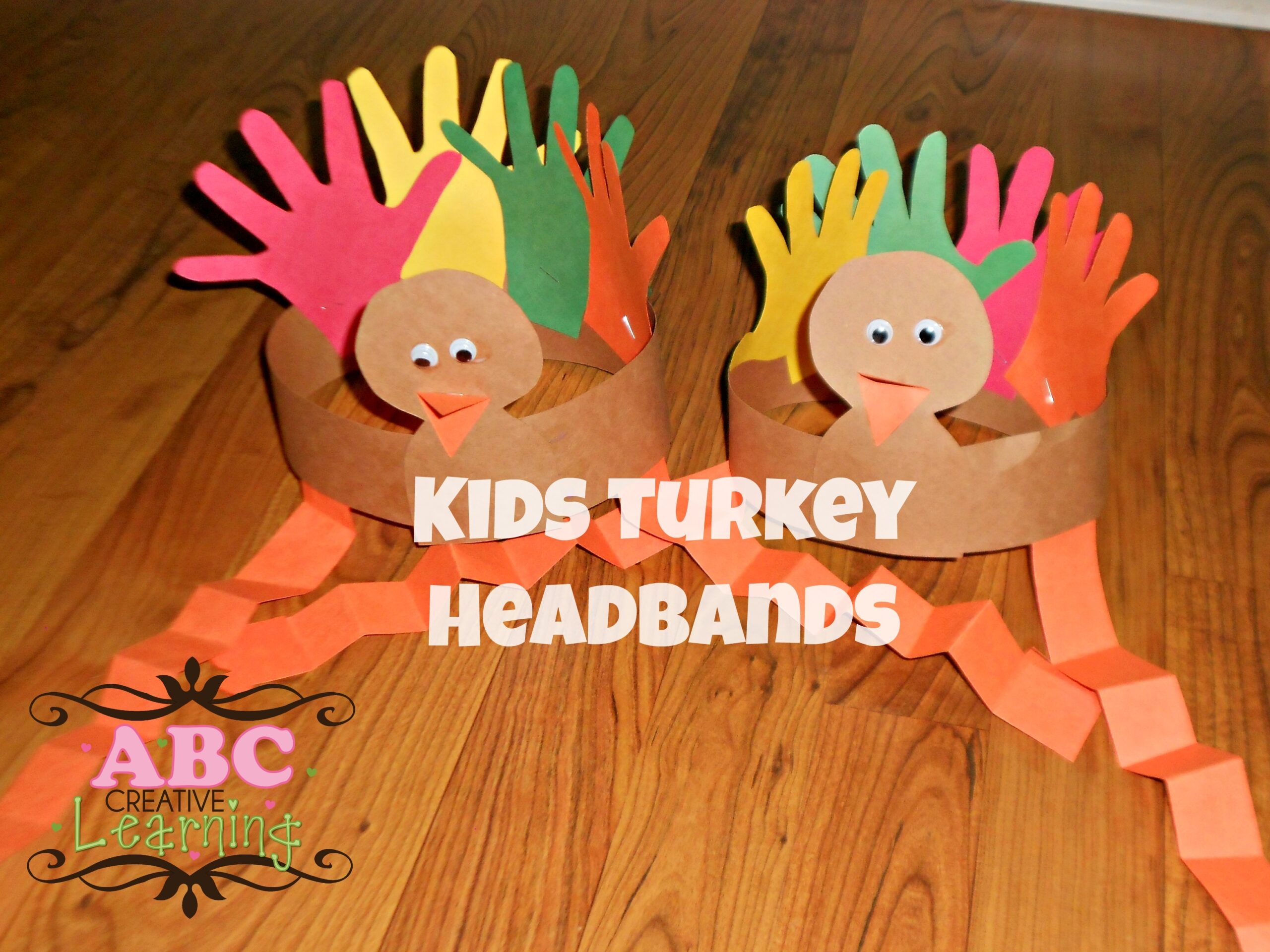free printable turkey headband template