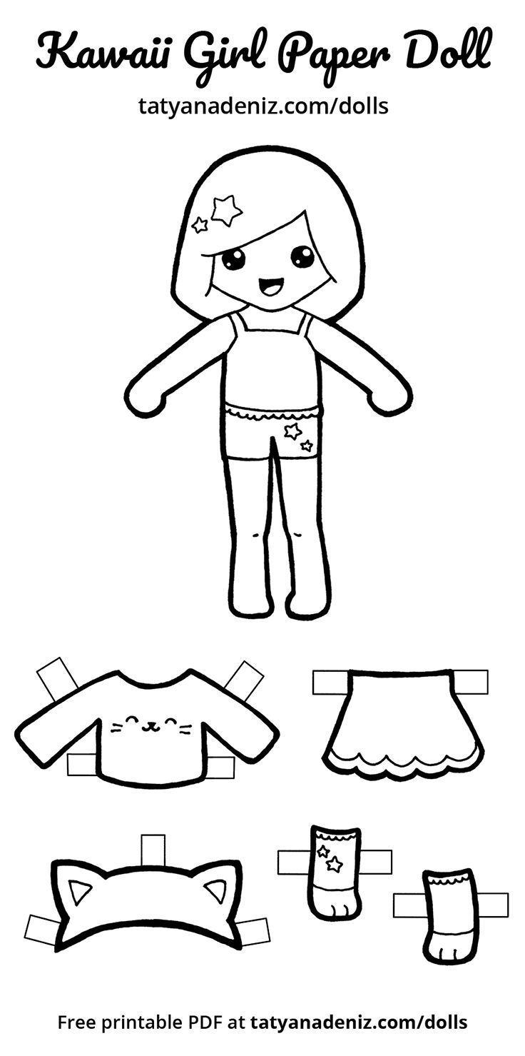 Ultimate Collection Of Paper Doll Templates For Crafting