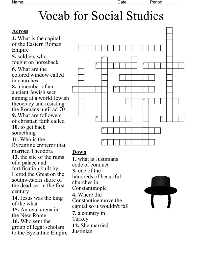 Unit 2 The Romans Late Antiquity Crossword WordMint