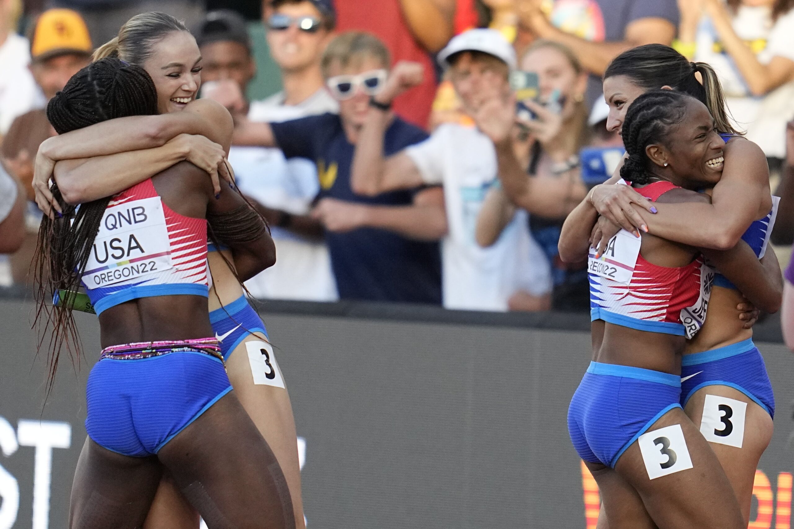 US Women Stun Jamaica For 4x100 World Championship While Men Botch It Again The Boston Globe US Women Stun Jamaica For 4x100 World Championship While Men Botch It Again The Boston Globe