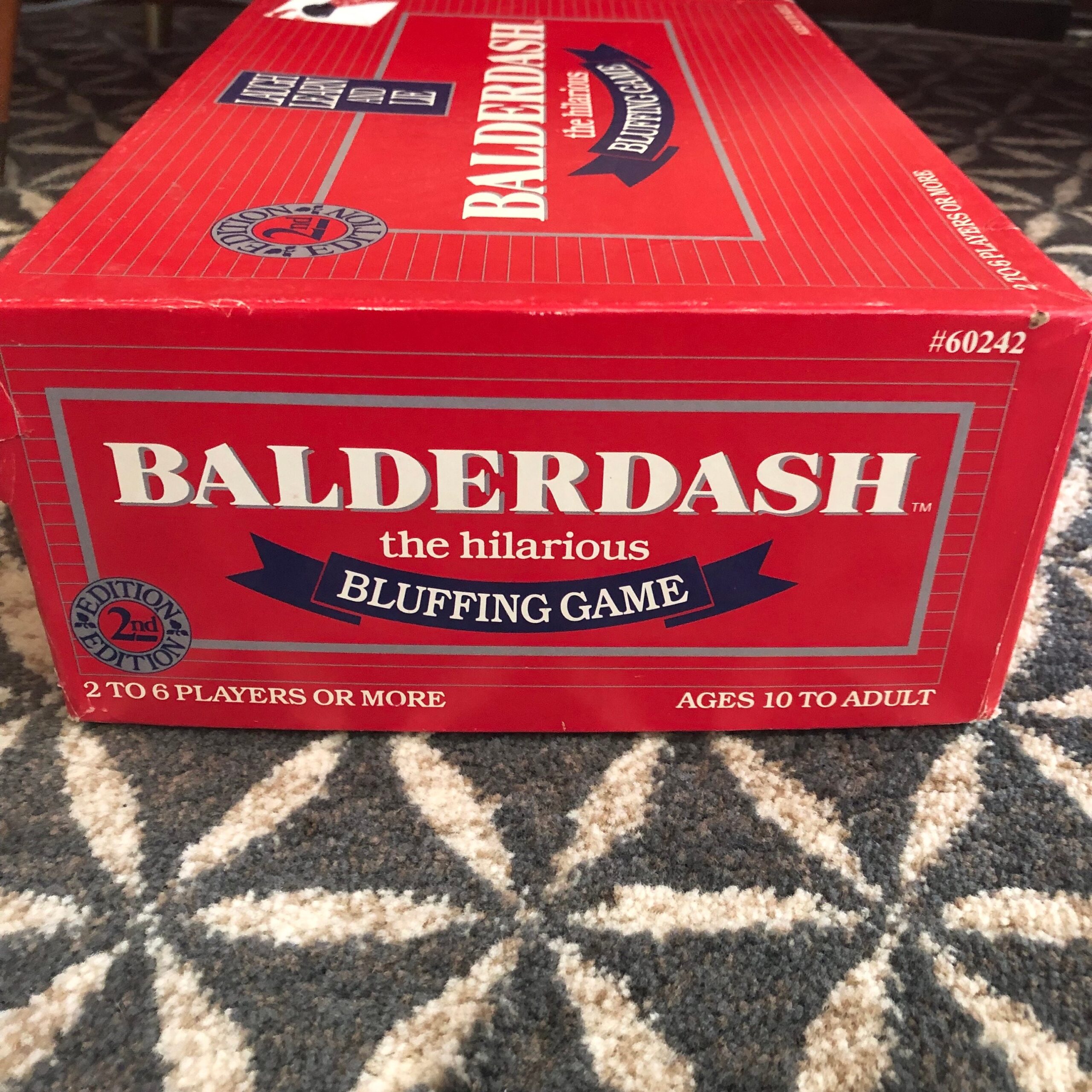 balderdash crossword clue