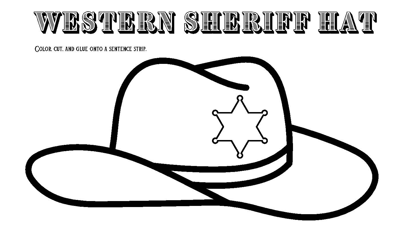 cowboy hat template printable cowboy hat template printable
