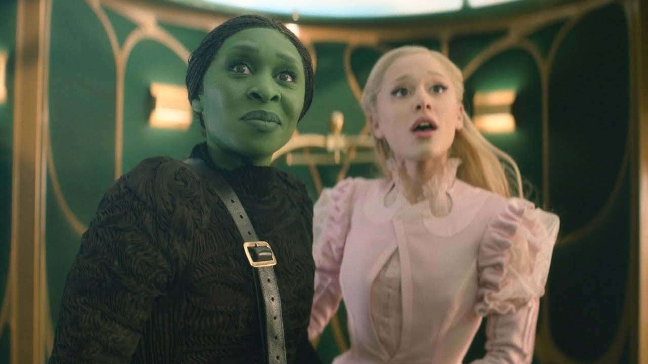 Wicked Trailer Ariana Grande And Cynthia Erivo SING Defying Gravity YouTube