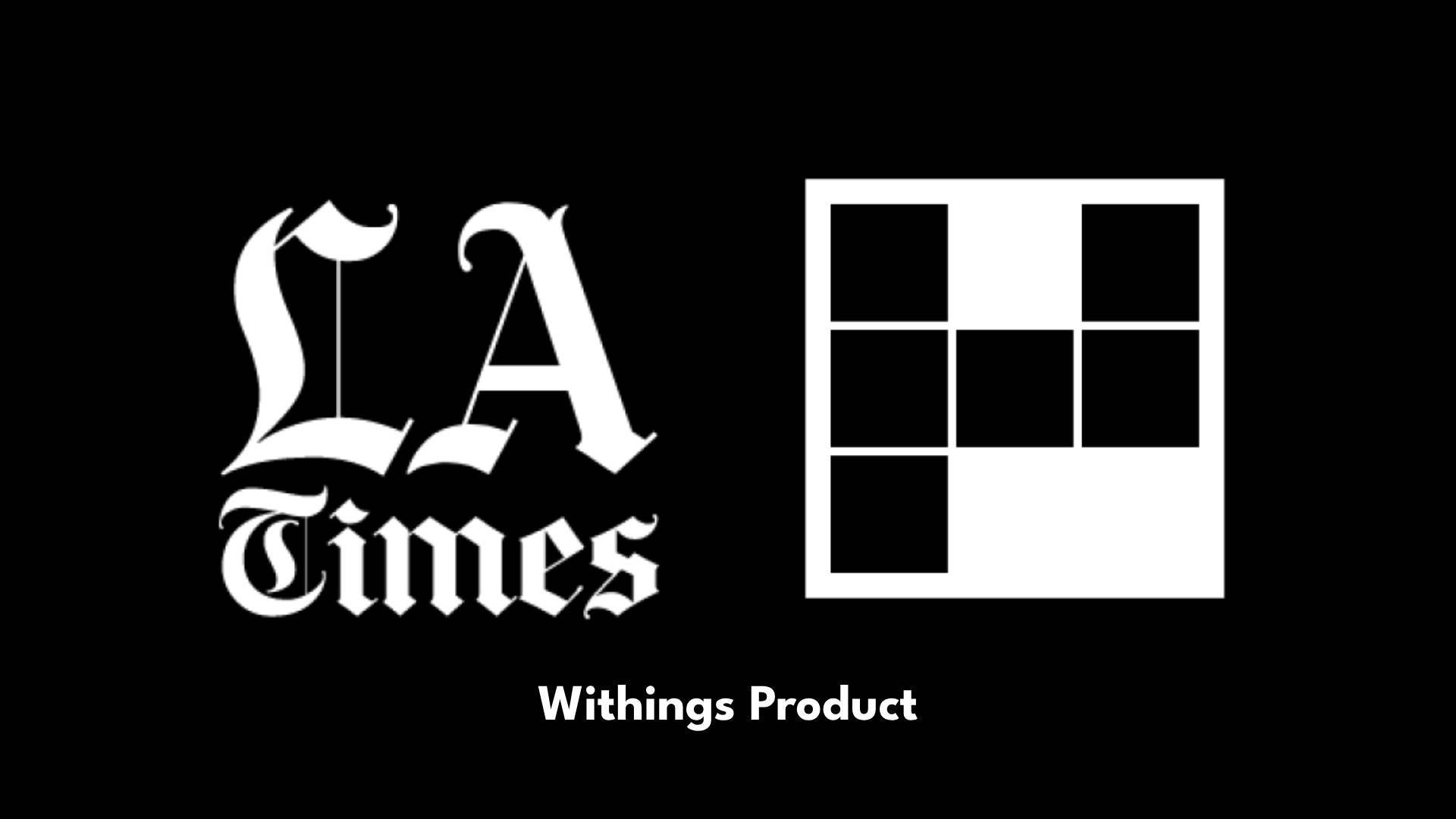 Withings Product Crossword Answer Clues For The LA Times