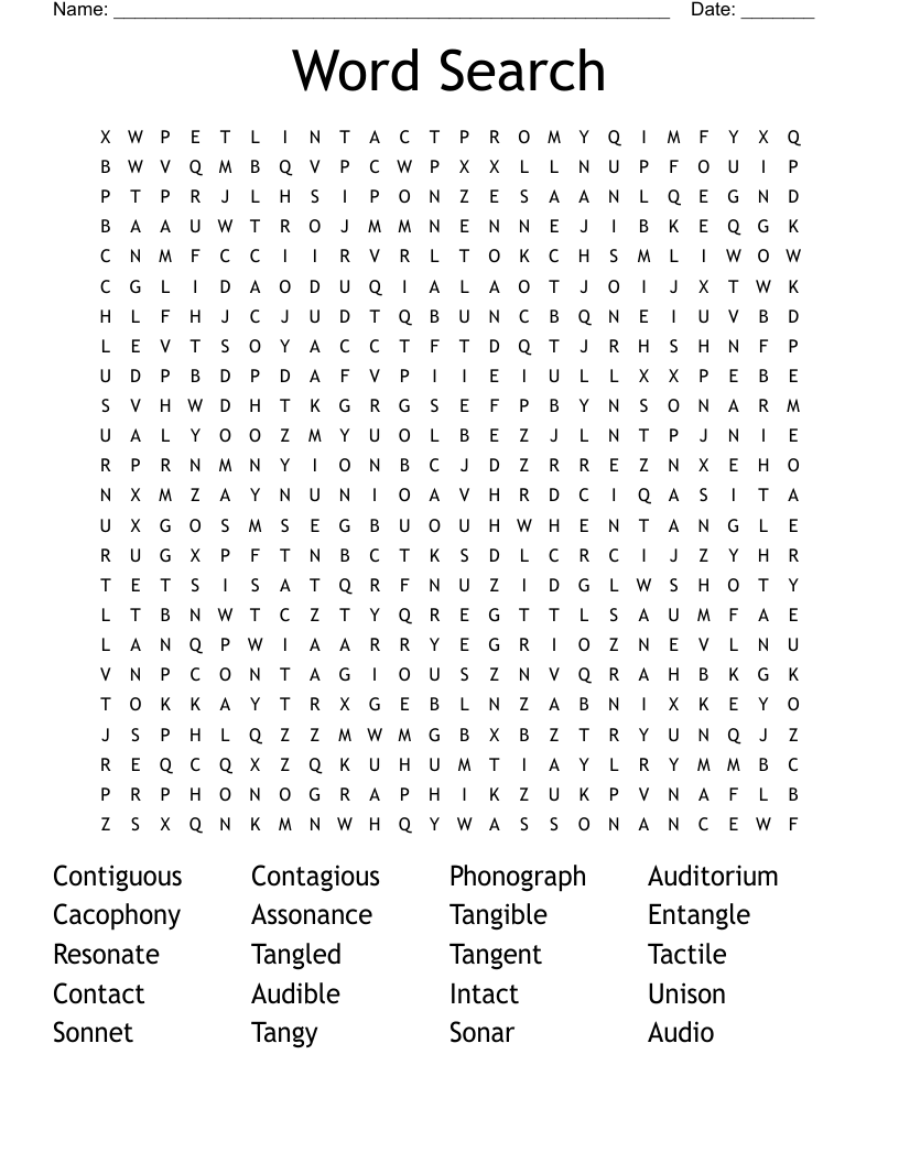 Word Search WordMint